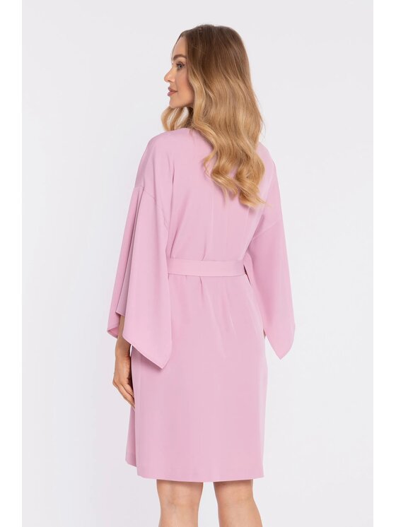 Made of Emotion Made of Emotion Abito da cocktail M908 Rosa chiaro A-Line Fit