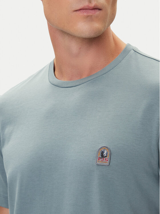 Parajumpers Parajumpers T-Shirt Patch 25WMPMTSEY29 Zielony Regular Fit