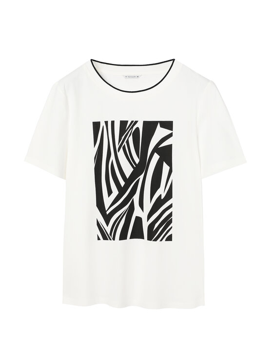 TATUUM Tatuum Blúzka TONO Biela Loose Fit