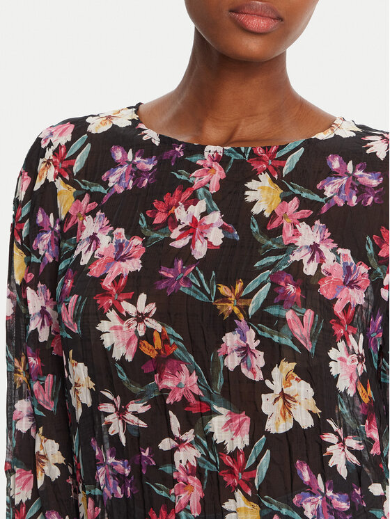 Desigual Desigual Блуза Flori 25WWBW03 Черен Regular Fit