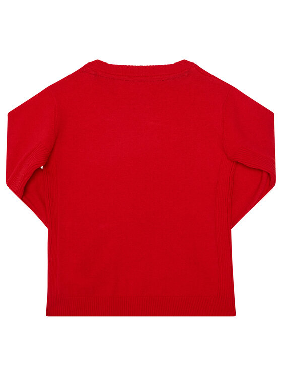 Guess Guess Pulover N0YR04 Z1DC0 Rdeča Regular Fit