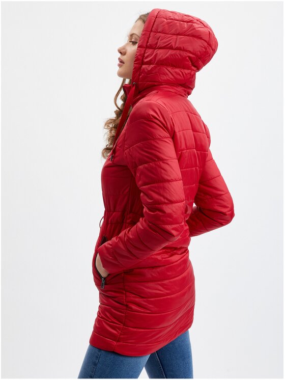 Orsay Orsay Trencz 807017-326000__42 Czerwony Regular Fit