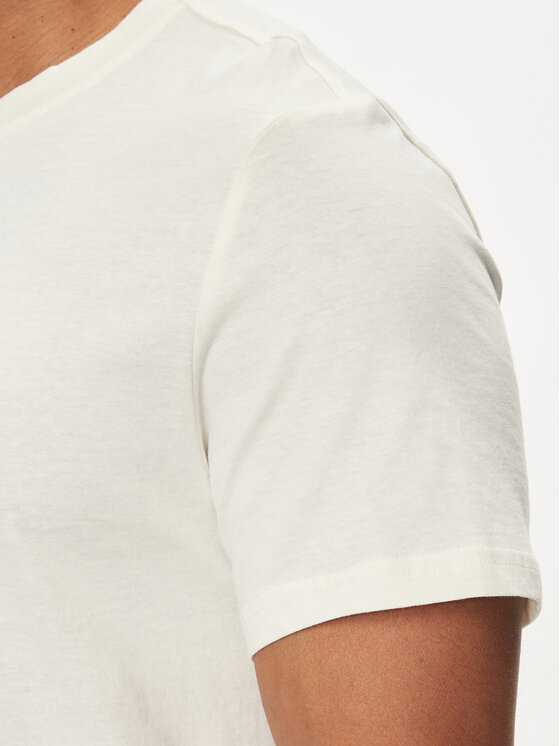 Mustang Mustang T-shirt Austin 1014951 Bianco Regular Fit