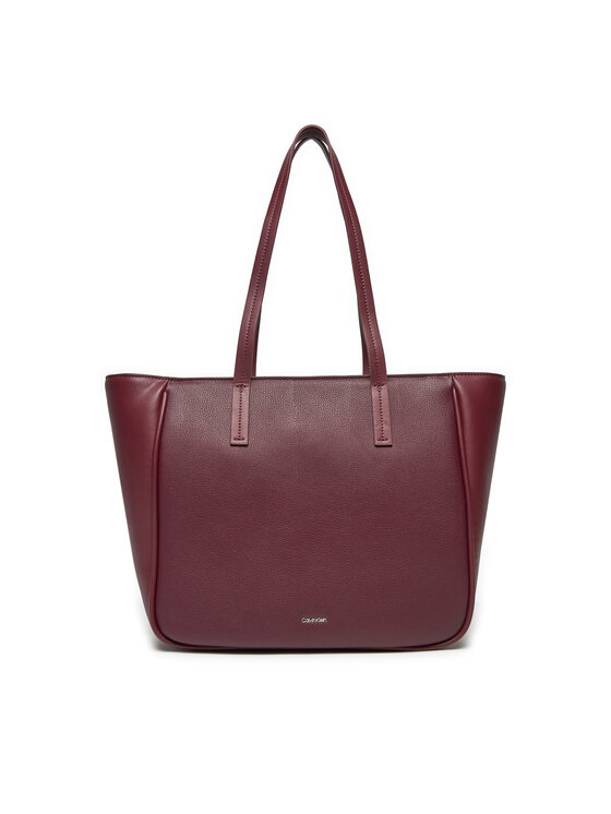 Calvin Klein Calvin Klein Ročna torba Refine Medium K60K612523 Bordo rdeča