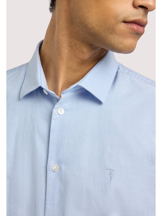Trussardi Trussardi Koszula 5017N000053N004 Turkusowy Regular Fit