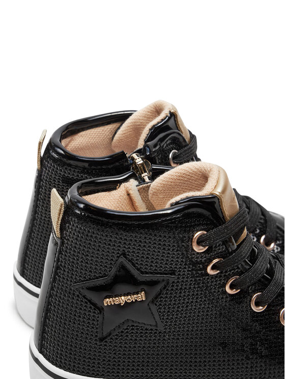 Mayoral Mayoral Sneakers aus Stoff 44493 Schwarz