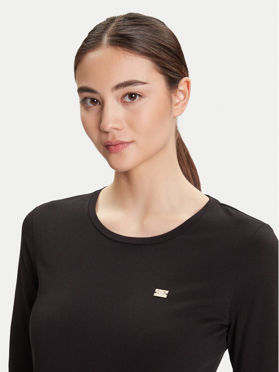 EA7 Emporio Armani EA7 Emporio Armani Halenka 7W000456 AF10373 UC001 Černá Slim Fit