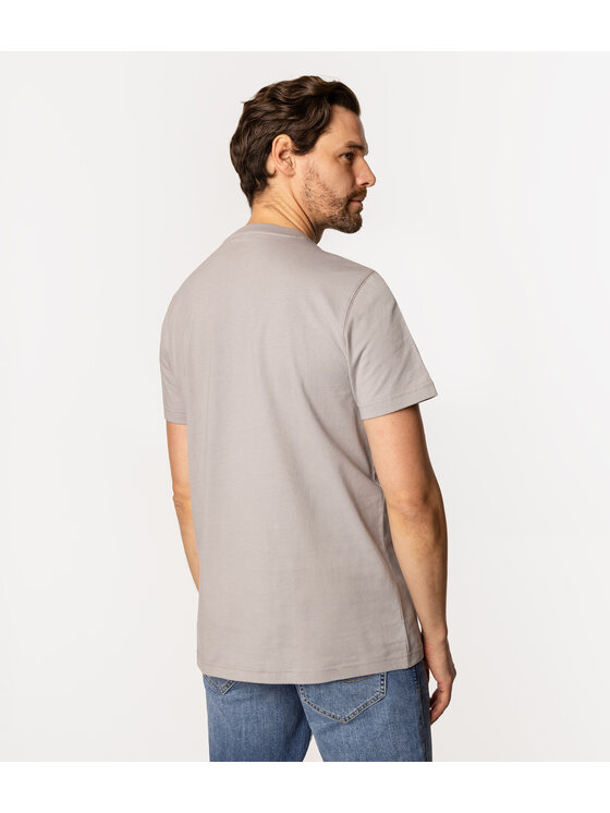 Lee Cooper Lee Cooper T-Shirt POCKET 1160 Szary Regular Fit