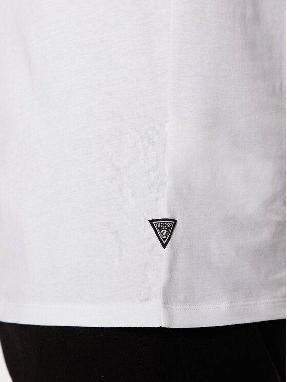 Guess Guess T-Shirt M5RI50 K9RM1 Biały Regular Fit