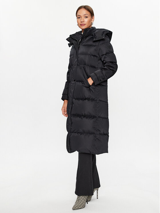 Guess Guess Vatovaná bunda W3BL41 WFSW2 Černá Regular Fit