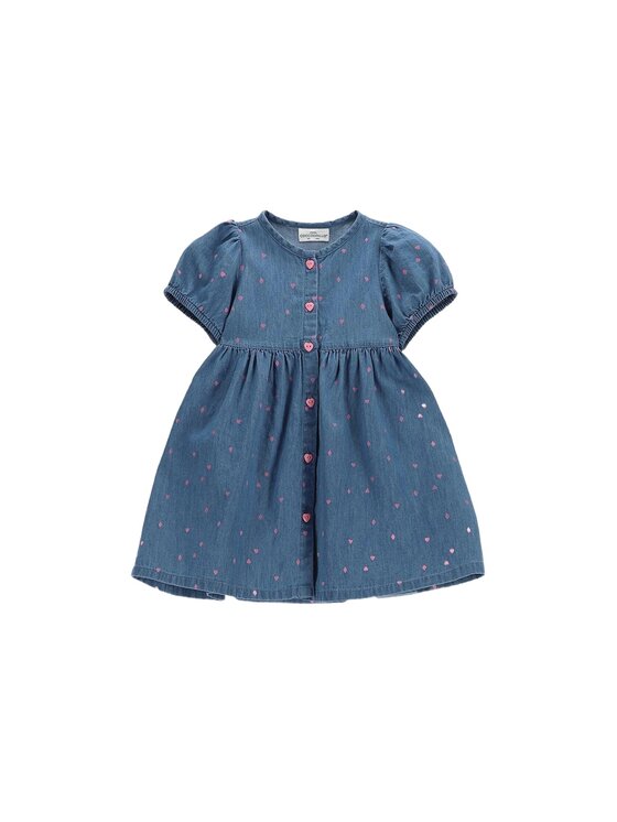 Coccodrillo Coccodrillo Džínsové šaty WC6128201QGN-014 Modrá Regular Fit