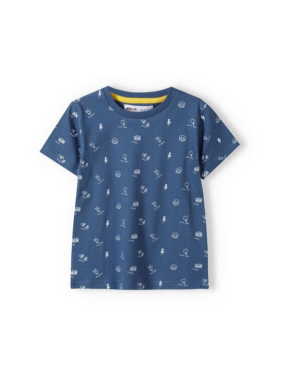 minoti minoti T-Shirt 13tee 33 Granatowy Regular Fit
