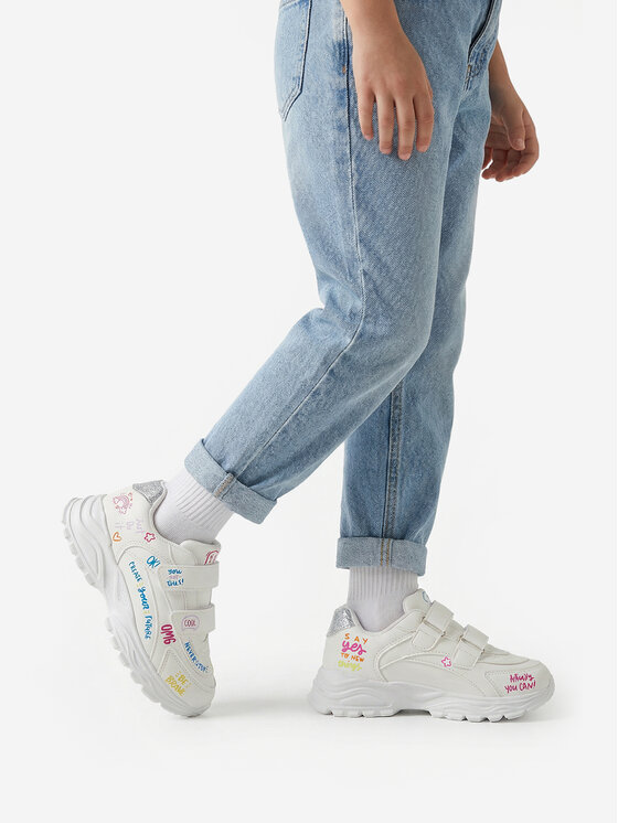 DeeZee DeeZee Sneakersy CEO-AVO-19627-002 Biały