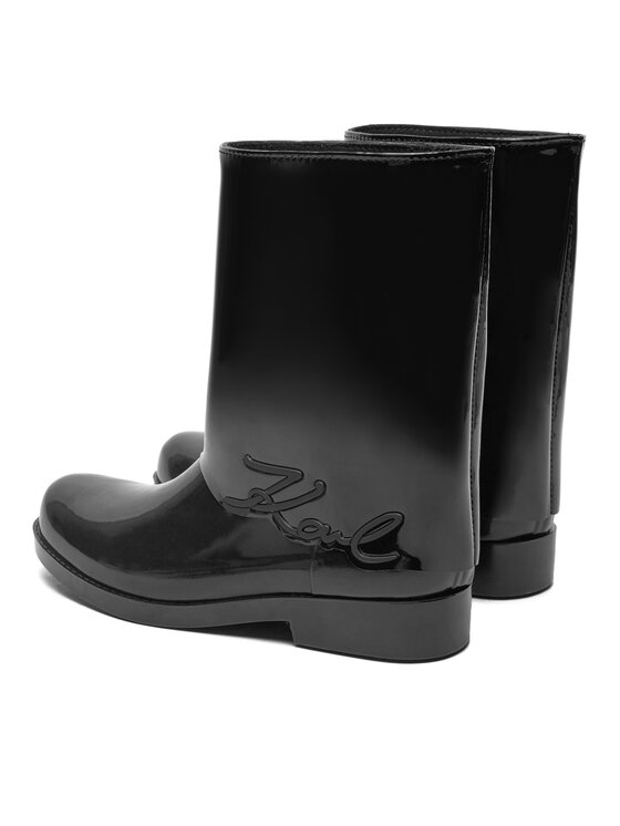 KARL LAGERFELD KARL LAGERFELD Kalosze Kalosh KL47064S Czarny