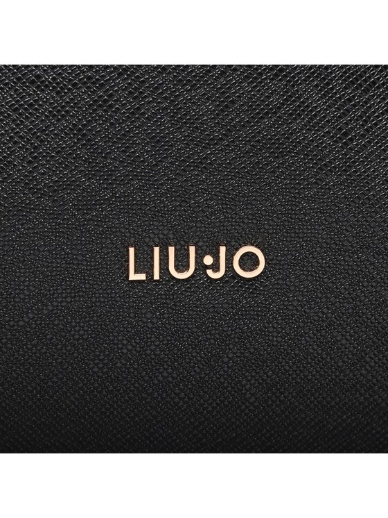 Liu Jo Liu Jo Ročna torba M Satchel Double AXX010 E0087 Črna