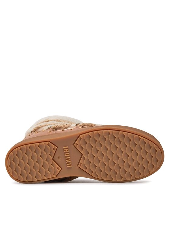 Inuikii Inuikii Μπότες Χιονιού Curly Rock 75102-076 Μπεζ