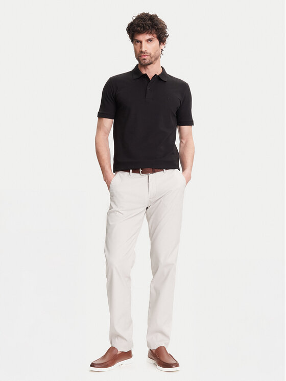 Pierre Cardin Pierre Cardin Поло C5 21354.2110 Чорний Regular Fit