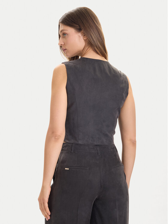 Guess Guess Prsluk W5YH51 WH5N2 Crna Regular Fit