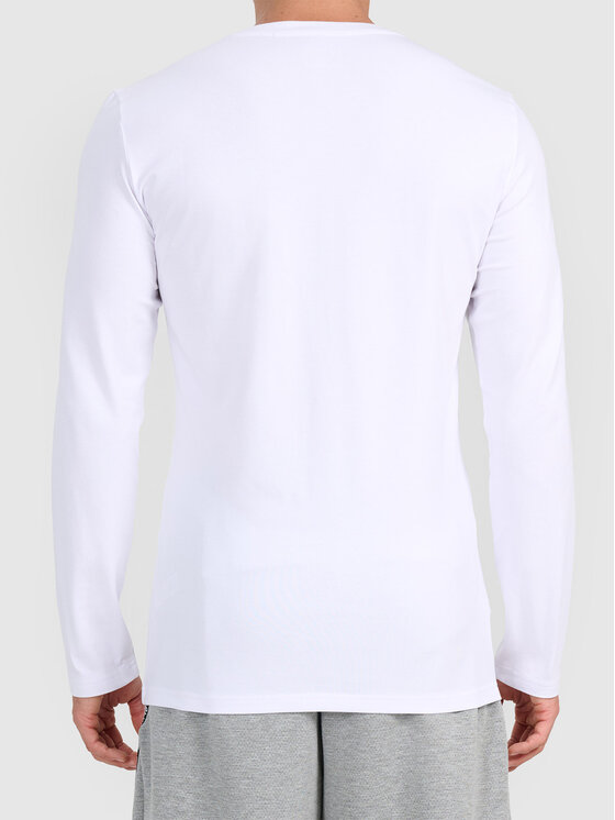 4F 4F Longsleeve TLONM611-10 Biały Active Fit