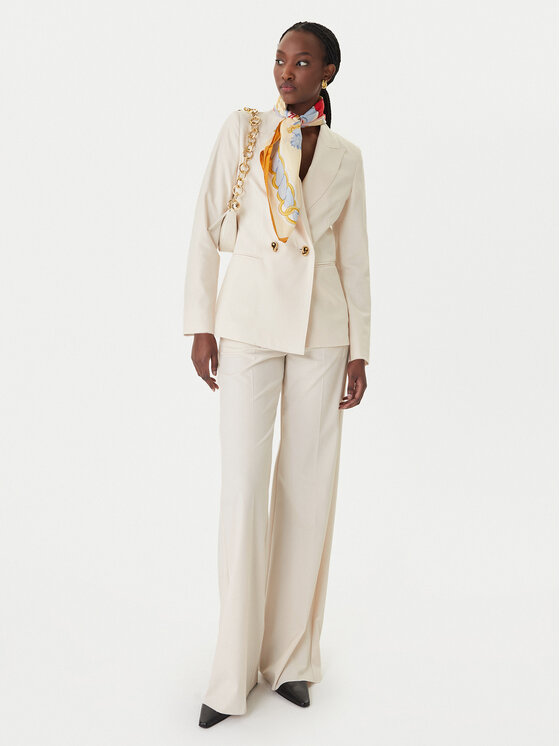 Marella Marella Suknjič Tropico 2613041121 Bela Regular Fit