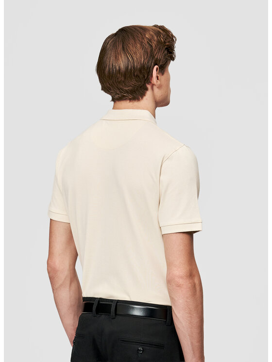 Pako Lorente Pako Lorente Polo P26SF-TX-002 Écru Classic Fit