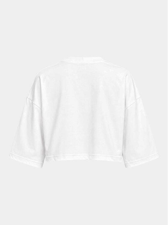 MADE BY SOCIETY MADE BY SOCIETY T-Shirt Noir Élément - T27904 Biały Basic Fit