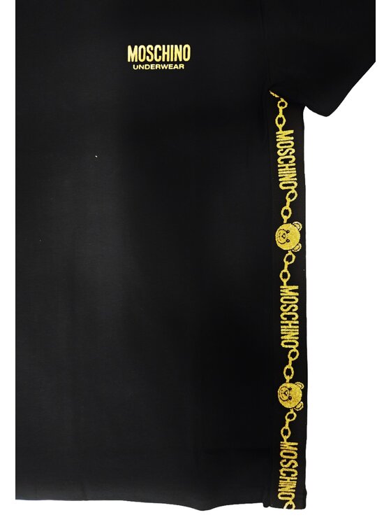 MOSCHINO MOSCHINO T-shirt T shirt Moschino Nero Regular Fit