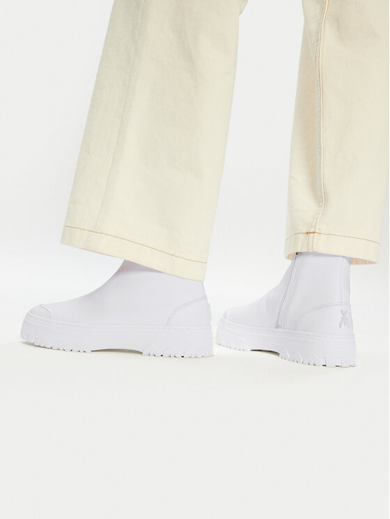 Patrizia Pepe Botine 8Y0016/L011-W338 Alb