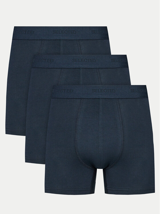 Komplet 3 par bokserek Selected Homme
