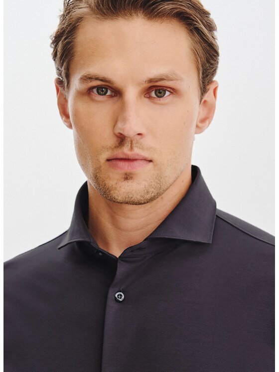 Pako Lorente Pako Lorente Koszula P25WF-1X-025 Szary Classic Fit