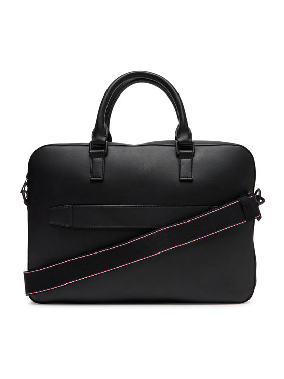 Tommy Hilfiger Tommy Hilfiger Sülearvutikott Th Corp Computer Bag AM0AM13222 Must