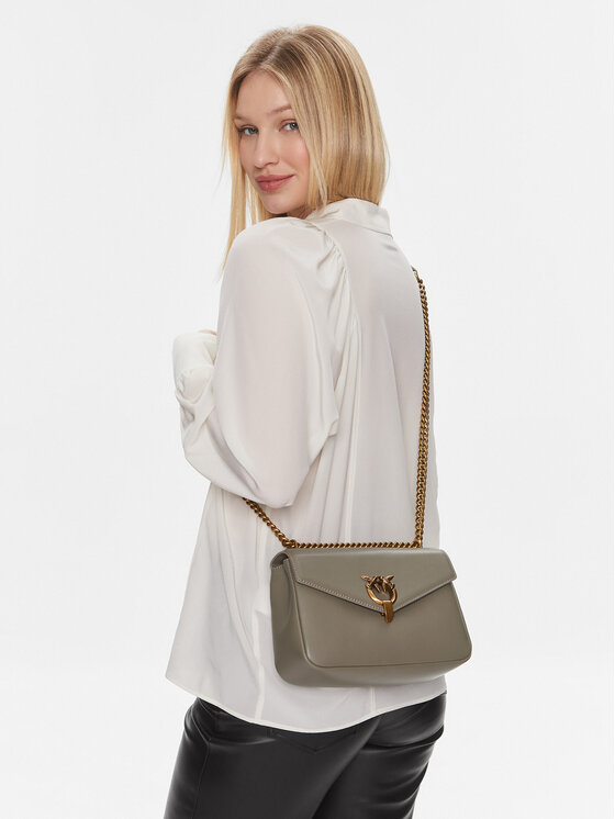 PINKO Pinko Сумка Cupido Messenger Classic AI 23-24 PLTT 101512 A0QO Бежевий