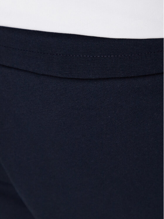 Tommy Hilfiger Tommy Hilfiger Szorty sportowe Curve Logo MW0MW30014 Granatowy Regular Fit