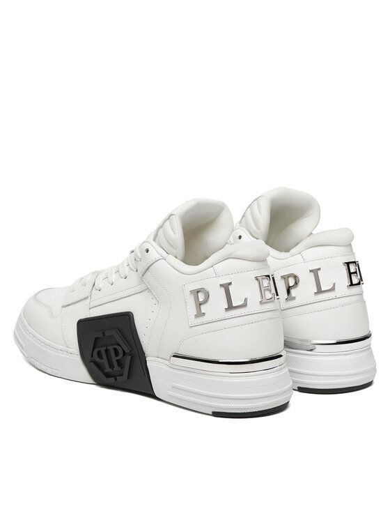 PHILIPP PLEIN PHILIPP PLEIN Снікерcи FAES USC0824 PLE075N Білий