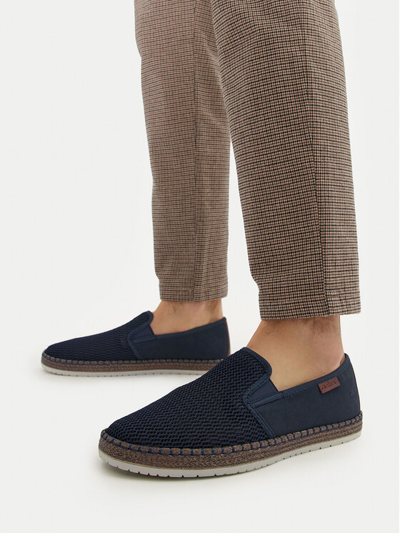 Rieker Rieker Sneakers aus Stoff B5265-14 Dunkelblau