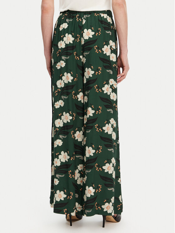 French Connection French Connection Pantaloni palazzo 74YBJ Verde Regular Fit