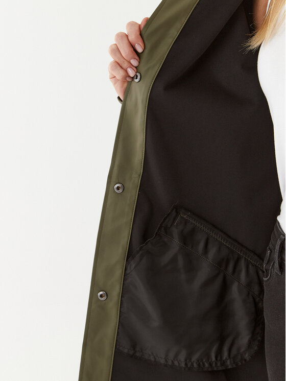 ONLY ONLY Яке за дъжд 15261734 Зелен Regular Fit