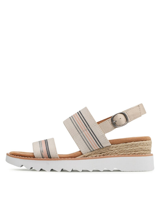 Skechers Skechers Espadryle BOBS Tea Time 113863/NTMT Beżowy