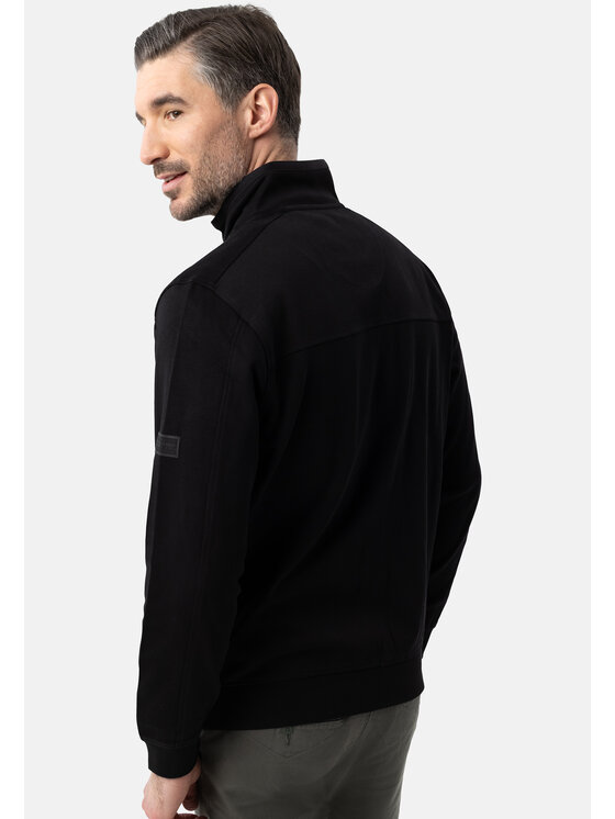 Volcano Volcano Bluza B-BERRT Czarny Regular Fit