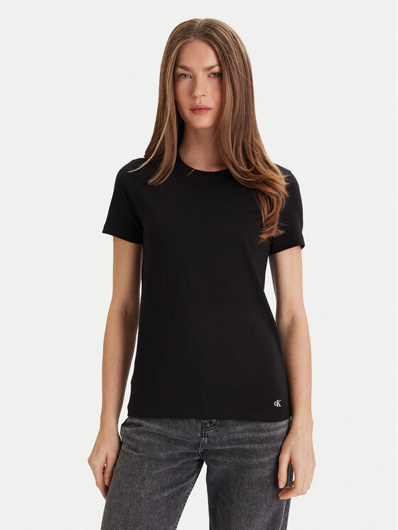 Calvin Klein Underwear Calvin Klein Underwear Set di 3 T-shirt LV00QS7485 Nero Regular Fit