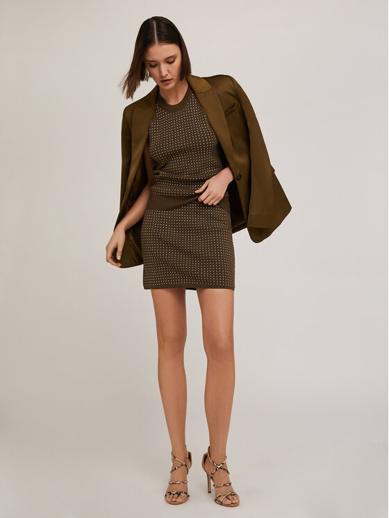 Motivi Motivi Minigonna 1659W000662N035 Verde Regular Fit