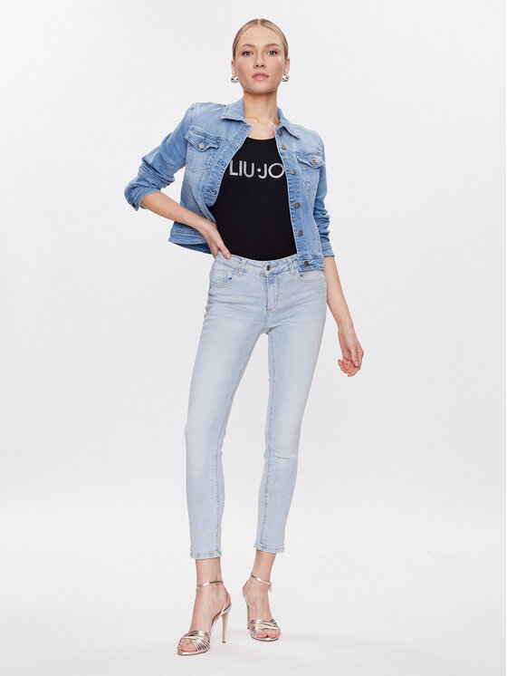 Liu Jo Beachwear Liu Jo Beachwear Top VA3100 J5360 Czarny Regular Fit