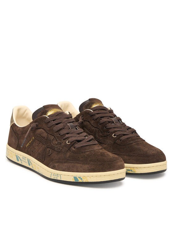 Premiata Premiata Sneakers Bsktclay Bskt Var 8446 Maro închis