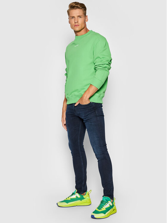 Calvin Klein Jeans Calvin Klein Jeans Jeans hlače J30J314625 Mornarsko modra Skinny Fit
