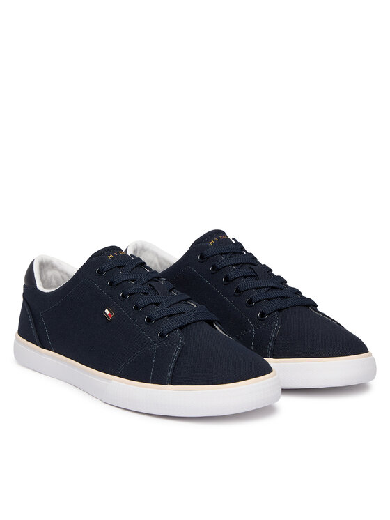 Tommy Hilfiger Tommy Hilfiger Tossud Th Low Profile Vulc Canvas FW0FW09102 Tumesinine