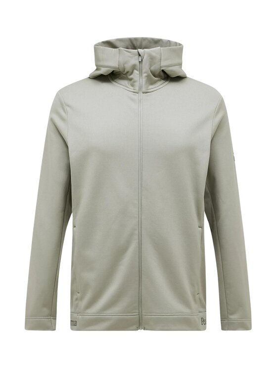 Peak Performance Peak Performance Bluza Rider Tech Zip Hood Zielony Standard Fit