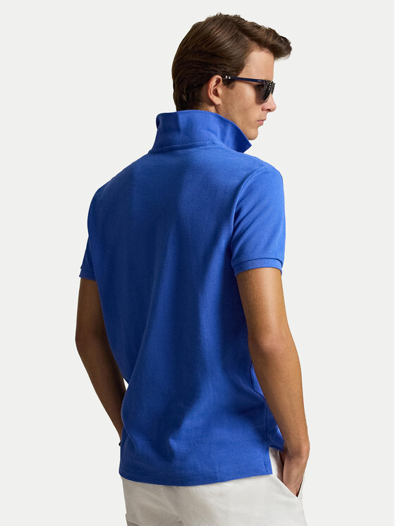Polo Ralph Lauren Polo Ralph Lauren Тениска с яка и копчета 710536856514 Син Regular Fit