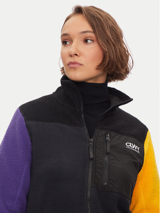 Colourwear Colourwear Fleecová mikina Pile Jkt 2.0 7010348 Barevná Regular Fit