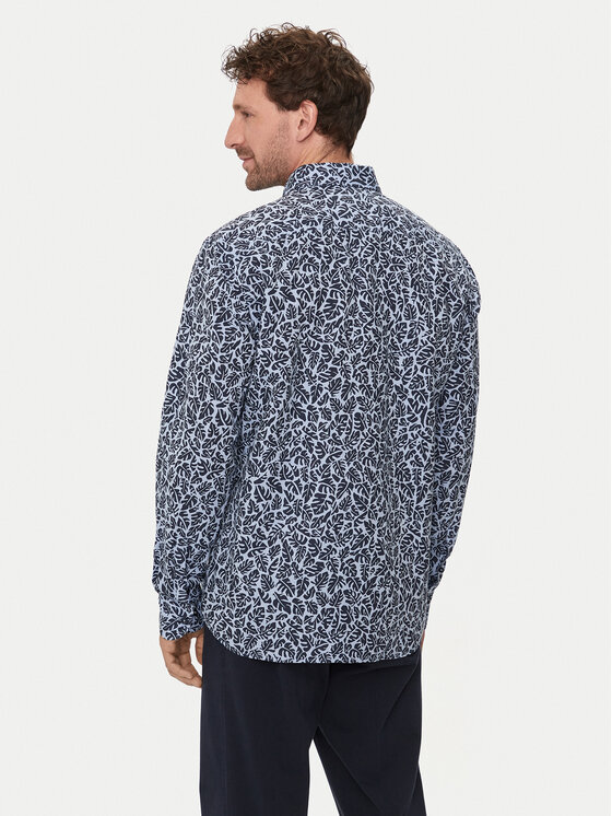 BOSS Boss Koszula C-Hal-Kent-C1-223 50513648 Granatowy Casual Fit
