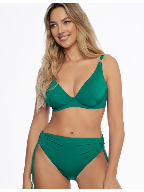 Esotiq Esotiq Góra od bikini 41578-77X Zielony